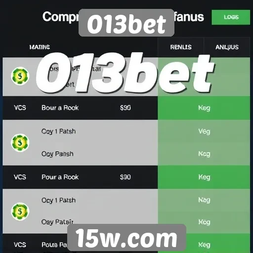 Comparativo entre 013bet e outros sites de jogos